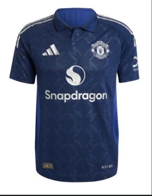 Manchester United 2024/25 Away Kit: Stylish Blue Design